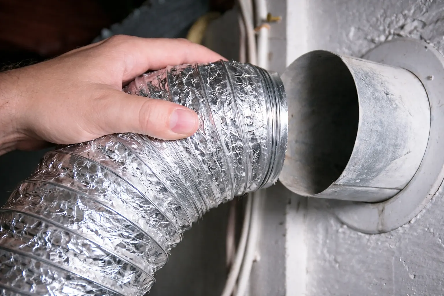 Air duct sealing and cleaning service in a Minnesota home